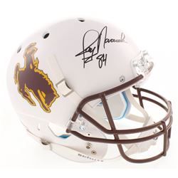 Jay Novacek Signed University of Wyoming Cowboys Full-Size Helmet (Radtke COA)