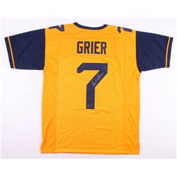 Will Grier Signed West Virginia Mountaineers Jersey (Radtke COA)