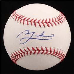 Ben Zobrist Signed OML Baseball (PSA Hologram)