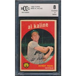 1959 Topps #360 Al Kaline (BCCG 8)