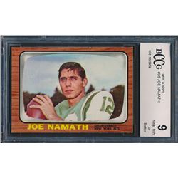 1966 Topps #96 Joe Namath (BCCG 9)