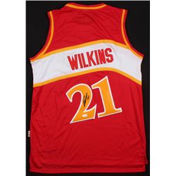 Dominique Wilkins Signed Atlanta Hawks Jersey (JSA COA)