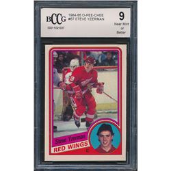 1984-85 O-Pee-Chee #67 Steve Yzerman RC (BCCG 9)