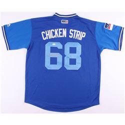 Ross Stripling Signed Los Angeles Dodgers "Chicken Strip" Jersey (JSA COA)