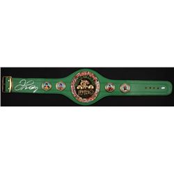 Floyd Mayweather Jr. Signed World Boxing Council World Champion Belt (Beckett COA)
