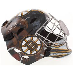 Gerry Cheevers Signed Boston Bruins Full-Size Goalie Mask Inscribed "The Mask" (Schwartz COA)