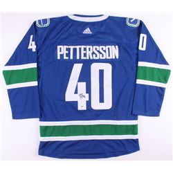 Elias Pettersson Signed Vancouver Canucks Jersey (PSA COA)
