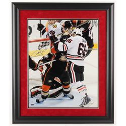 Andrew Shaw Signed Chicago Blackhawks 23x27 Custom Framed Photo Display (Schwartz Sports COA)