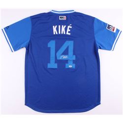 Enrique Hernandez Signed Los Angeles Dodgers "Kike" Jersey (PSA COA)