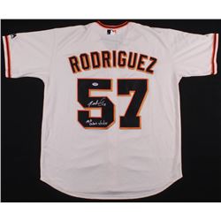 Dereck Rodriguez Signed San Fransisco Giants Jersey Inscribed "MLB Debut 5/29/18" (PSA COA)