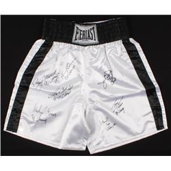 Heavyweight Champions Everlast Boxing Trunks Signed by (7) with James "Buster" Douglas, Ray Mercer, 