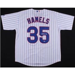 Cole Hamels Signed Chicago Cubs Jersey (Beckett COA)