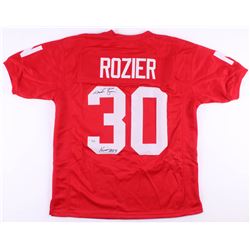 Mike Rozier Signed Nebraska Cornhuskers Jersey Inscribed "Heisman 1983" (FCA COA)