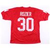 Image 1 : Mike Rozier Signed Nebraska Cornhuskers Jersey Inscribed "Heisman 1983" (FCA COA)