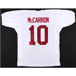AJ McCarron Signed Alabama Crimson Tide Jersey Inscribed "36-4 Career Record" (Radtke Hologram)