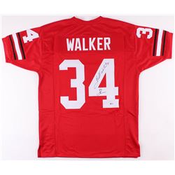 Herschel Walker Signed Georgia Bulldogs Jersey Inscribed "82 Heisman" (Beckett COA)