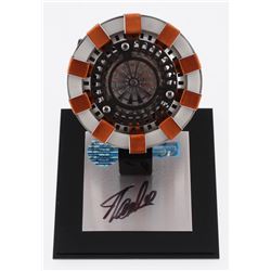 Stan Lee Signed "Iron Man" Light Up Arc Reactor Movie Replica Prop with Display Case (Radtke COA  St