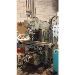 JAFO Milling Machine with motorized RAM and automatic Feed (Table 12"1/2 x 59"1/2)