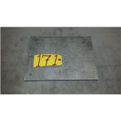 Aluminum Plate 12"5/8 x 9"3/4 x 5/8"