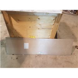 Aluminum Plate 59" x 15"1/4 x 1/4"