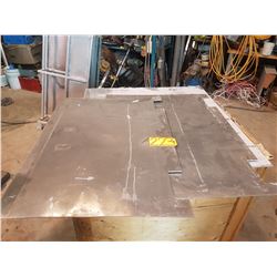 Aluminum Plate 26"3/4 x 36"3/4 x 3/16"