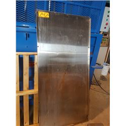 Stainless plate with corner 32" x 66"