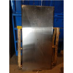 Stainless plate with corner 32" x 66"