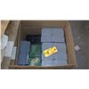 Image 1 : Box of plastic Boxes