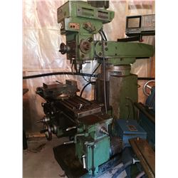 Milling Machine with Digital Read Out