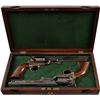 Image 1 : Cased Pair of Engraved 1851 Colt Navy Revolvers