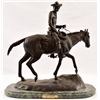 Image 1 : C.M. Russell "Will Rogers" Bronze Sculpture