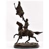 Image 2 : Frederic Remington "Buffalo Signal" Bronze