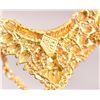 Image 5 : Ornate Gold Necklace And Ear Ring Set From India