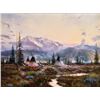 Image 2 : Thomas Kinkade Canvas Print "Days of Peace"