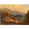 Image 2 : Thomas Kinkade Canvas Print