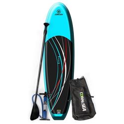 NEW TURQUOISECORAL SEA 10'INFLATABLE PADDLE BOARD A perfect all around board that glides easily. Dev