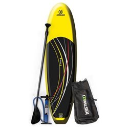 NEW YELLOWCORAL SEA 10'6" INFLATABLE PADDLE BOARD A perfect all around board that glides easily. Dev