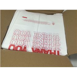 Lot of Plastic Thank You T-Sak Bags (1000 ct)