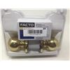Image 1 : Facto Brass Finish Door Handle