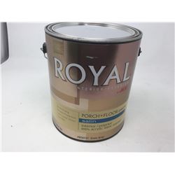 Royal Interior/Exterior Porch & Floor Paint Satin Slate Gray 128fl OZ