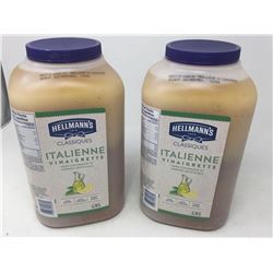 Lot of Hellmann's Italienne Vinaigrette Dressing (2 x 3.78L)