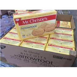 Case of Mr. Christies Arrowroot Biscuits (350 g x 9)