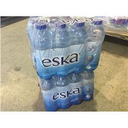 Lot of Eska Natural Spring Water (24 x 500ml)