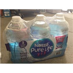 Lot of Nestle Pure Life Natural Spring Water (3 x 4L)