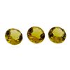 Image 1 : 2.36 ctw.Natural Round Cut Citrine Quartz Parcel of Three