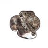 Image 3 : Chanel Matte Silver Camellia Flower Brooch