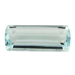 8.36 ct.Natural Cushion Cut Aquamarine