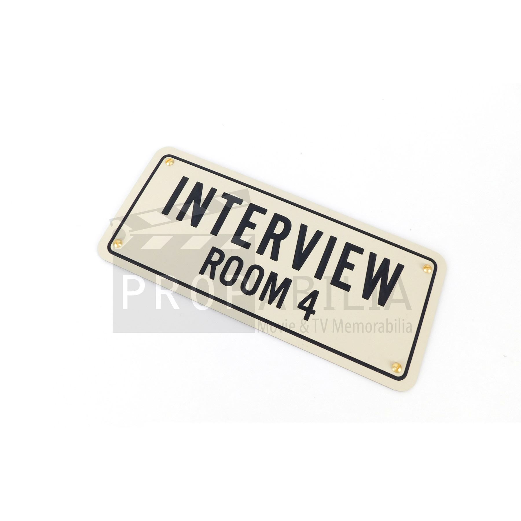 The Man in the High Castle - Interview Room Sign Prop (0035)