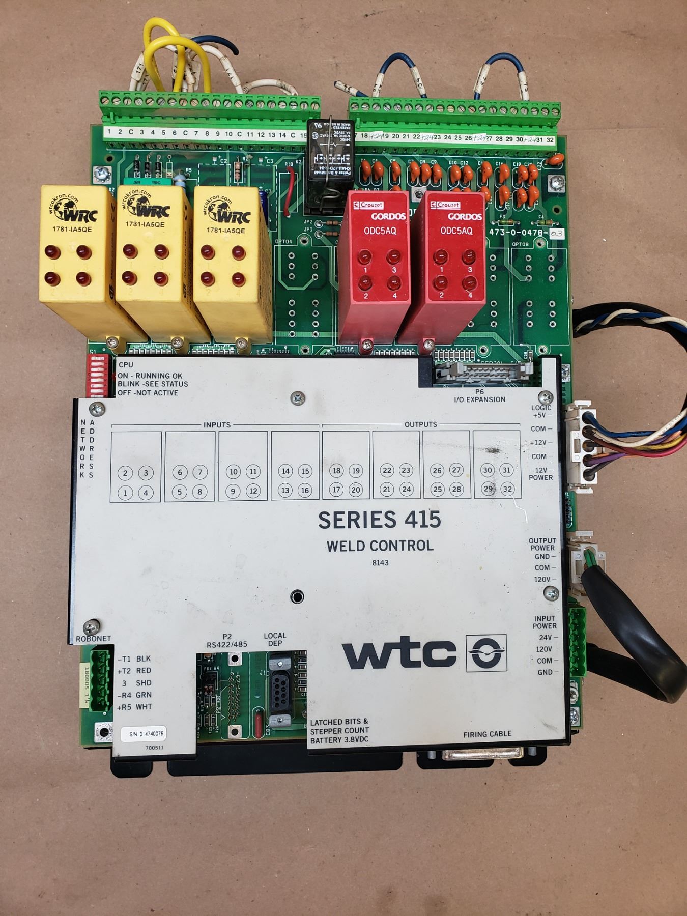 WTC Series 415 Weld Control
