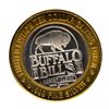 Image 1 : .999 Fine Silver Buffalo Bill's Jean, Nevada $10 Limited Edition Gaming Token